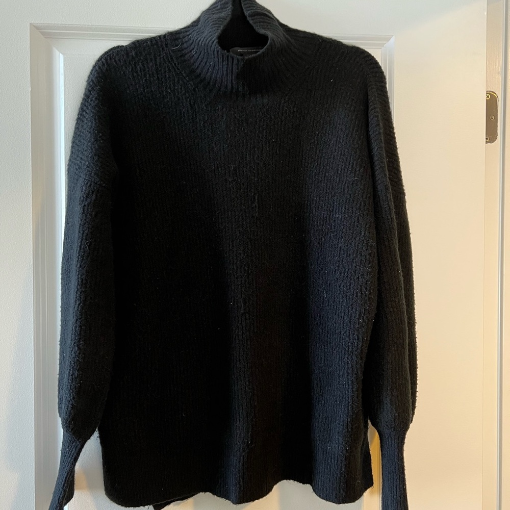 French Connection Flossy Balloon Sleeve Sweater